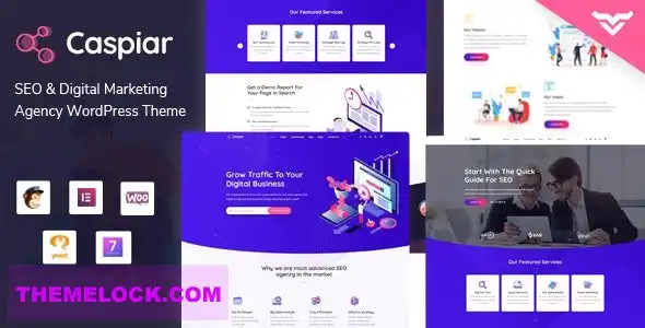 Caspiar v1.5.3 全面评测：面向现代企业的终极数字营销和代理机构 WordPress 主题