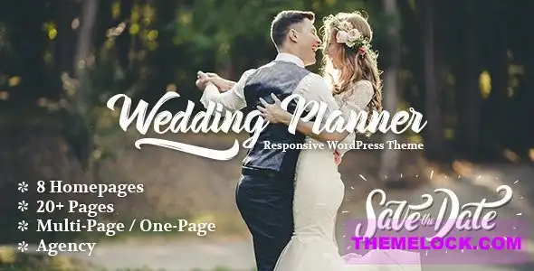 Wedding Planner v6 8 响应式 WordPress 主题全面评测及性能分析，适用于现代活动策划网站