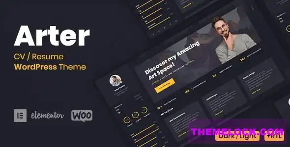 Arter v1.8.0 简历 WordPress 主题深度评测及性能分析