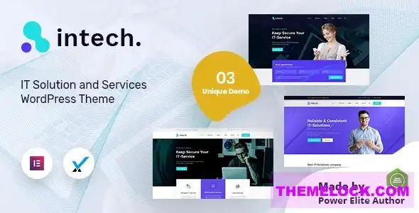 Intech v1 9 IT 解决方案公司 WordPress 主题性能特性和自定义选项的深度评测与分析