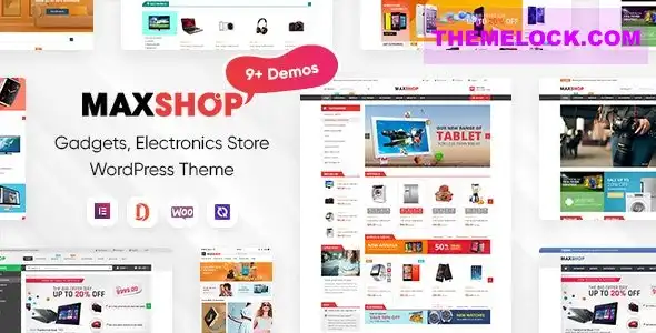 MaxShop v3.6.16 全面评测：基于 WordPress 平台的 Elementor 和 WooCommerce 终极电子产品商店主题