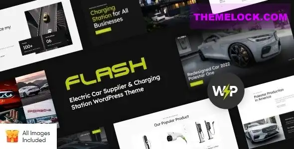 对适用于电动汽车供应商和充电站的The Flash v1.12 WordPress主题进行深度评测