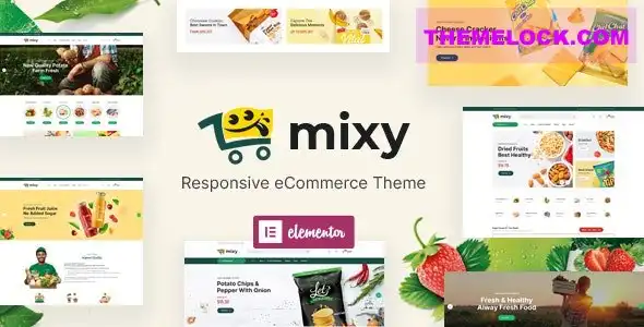 Mixy v1.0.2 有机食品商店 WordPress 主题：功能、性能和易用性全面评测与分析，适用于现代电子商务平台