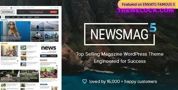 Newsmag v5 4 3 新闻杂志报纸 WordPress 主题深度评测与分析