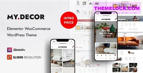 MyDecor v1.3.2 Elementor WooCommerce WordPress 主题深度评测及性能分析