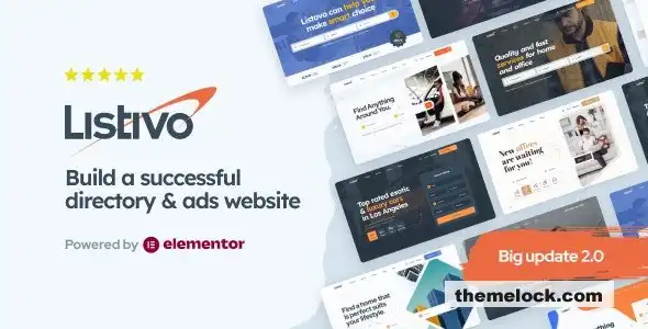 Listivo v2.3.54 分类广告和目录列表 WordPress 主题深度评测和性能分析