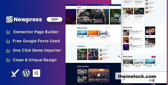 Newpress v2.0.0 全面评测：一款现代化的博客杂志 WordPress 主题，旨在提升用户体验和设计灵活性