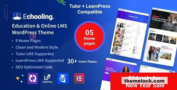 对 Echooling v1.1.8 的全面评测：一款专注于教育领域的 WordPress 主题的深度分析