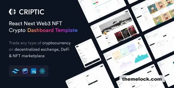 Criptic v2.8.0 React Next Web3 NFT 加密仪表盘深度评测及性能分析