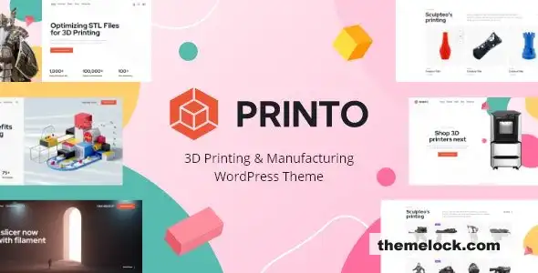Printo v1.5 3D打印和制造WordPress主题深度评测及性能分析