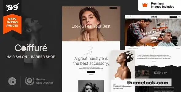 对 Coiffure v2.5 美发沙龙和理发店 WordPress 主题（面向专业造型师和理发师）进行深入评测和分析