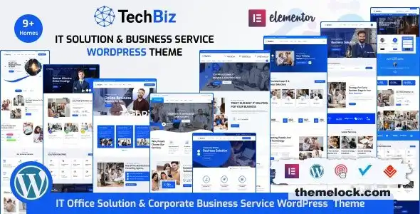 Techbiz v2 7 2 全面评测：一款适用于 IT 解决方案和商业咨询服务的多功能 WordPress 主题