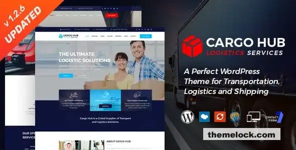 Cargo HUB v1.3.2 全面评测：一款面向现代企业的强大运输和物流 WordPress 主题