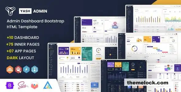 Yash v3.0 管理后台 Bootstrap HTML 模板功能、性能和易用性全面评测