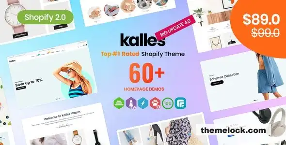 Kalles v4 3 1 Shopify 主题评测：简洁、多功能且响应式设计，支持 RTL 语言