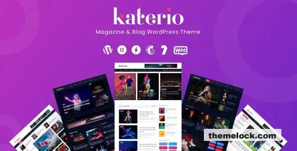 Katerio v1.5 杂志博客 WordPress 主题深度评测及性能分析