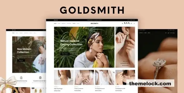 GoldSmith v1 3 5 全面评测：一款功能丰富的珠宝商店 WooCommerce Elementor 主题，适用于现代电子商务平台