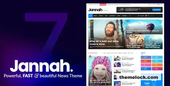 Jannah v7.0.4 全面评测：一款功能强大的 WordPress 主题，适用于新闻杂志和 AMP，并集成了 BuddyPress。