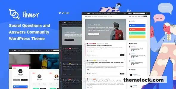 Himer v2.1.4 全面评测：一款面向现代社区的尖端社交问答 WordPress 主题