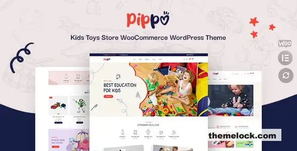 Pippo v1.0.6 儿童玩具商店 WooCommerce WordPress 主题深度评测及性能分析