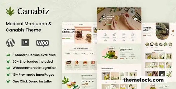 Canabiz v1.0.5 大麻医疗用品商店主题功能及性能全面评测
