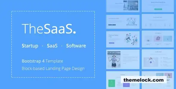 TheSaaS v2.2.3 全面评测与分析：响应式 Bootstrap SaaS 初创公司 Web 应用模板的功能、性能和自定义选项