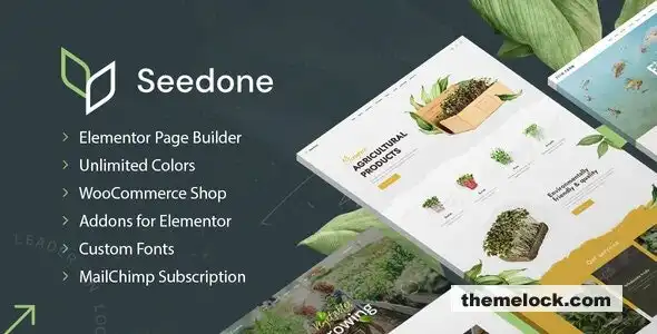 SeedOne v0 0 2 农业 WordPress 主题评测：现代农业网站功能、性能和自定义选项的全面分析
