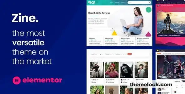 Zine v2 23 WordPress Elementor 主题评测：面向现代创作者的这款网站构建器的全面评估