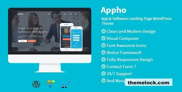 Appho v1.3 深度评测：应用和软件着陆页 WordPress 主题的全面分析
