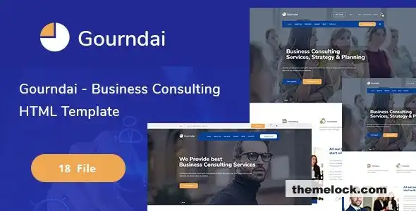 Gourndai 商业咨询 HTML 模板深度评测及性能分析