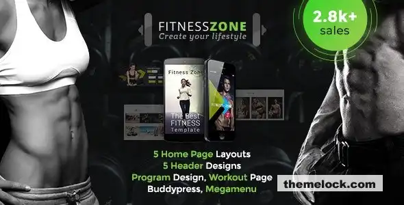Fitness Zone v5.3 WordPress 主题评测：功能、性能和自定义选项的全面分析