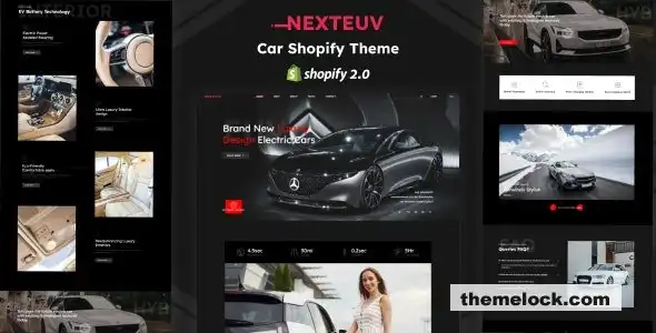 NextEuv电动汽车商店单品Shopify主题深度评测及性能分析