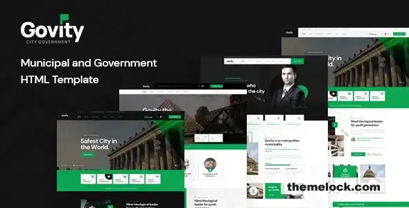 Govity 全面评测：一款高性能 HTML 模板，适用于市政和政府网站，具备高级功能和自定义选项