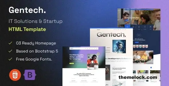 <h1>Gentech – IT 解决方案和初创公司 HTML 模板：功能和性能全面评测</h1><h2>Gentech模板简介</h2><p>在当今的数字化环境中，拥有一个专业且功能强大的网站对于IT公司和初创企业至关重要。Gentech是一款极具潜力的HTML模板，专为科技企业、软件公司和创新型初创企业量身打造。该模板采用现代化的响应式设计，并提供丰富的自定义选项，帮助企业高效地建立线上形象。</p><h2> Gentech模板的主要特点</h2><h3>1. 响应式和移动友好型设计</h3><p>Gentech模板采用完全响应式布局，可自动适应各种屏幕尺寸和设备。随着移动互联网使用量超过桌面电脑，此功能可确保您的网站在智能手机、平板电脑和台式电脑上均保持最佳性能。</p><h3> 2. 现代化的专业界面</h3><p>Gentech 呈现简洁现代的设计，线条流畅，尽显专业美感。该模板包含多个预设页面，例如首页、关于我们、服务、作品集、博客和联系页面——所有页面均采用统一的设计语言，展现出精湛的科技感。</p><h3> 3. 丰富的自定义选项</h3><p>Gentech 的最大优势之一是其高度的定制化能力。该模板包含：</p><ul><li>多种配色方案</li><li>各种页眉和页脚样式</li><li>可自定义的字体选项</li><li>灵活的布局配置</li><li>众多用户界面元素和组件</li></ul><h3>4. 性能优化</h3><p>Gentech 的设计以性能为核心，采用简洁、结构良好的代码，确保快速加载。该模板运用了多种现代优化技术，包括：</p><ul><li>精简后的 CSS 和 JavaScript 文件</li><li>优化的图像处理</li><li>高效的动画实现</li><li>浏览器在主要平台上的兼容性</li></ul><h2>技术规格</h2><table><tr><th>类别</th><th>细节</th></tr><tr><td>框架</td><td>Bootstrap 5</td></tr><tr><td> CSS预处理器</td><td>SASS</td></tr><tr><td> JavaScript 库</td><td>jQuery、Modernizr、Waypoints</td></tr><tr><td>图标字体</td><td>Font Awesome、Flaticon</td></tr><tr><td>兼容性</td><td>Chrome、Firefox、Safari、Edge、IE11+</td></tr></table><h2>实施和易用性</h2><p>Gentech 的设计兼顾了开发者的友好性和具备基本技术知识用户的易用性。该模板包含：</p><ul><li>代码文档齐全，注释清晰。</li><li>完整文档</li><li>模块化文件结构</li><li>定期更新和错误修复</li></ul><h2>使用案例和目标受众</h2><p>Gentech尤其适用于：</p><ul><li> IT服务提供商</li><li>软件开发公司</li><li>科技创业公司</li><li>数字机构</li><li>科技行业的咨询公司</li></ul><h2>定价和价值主张</h2><p>与定制网站开发相比，Gentech 模板在提供专业效果的同时，还能显著节省成本。该模板提供以下功能：</p><ul><li>价格实惠的一次性购买</li><li>免费未来更新</li><li>专属支持选项</li><li>节省时间的预制组件</li></ul><h2>结论</h2><p>Gentech – IT 解决方案及初创企业 HTML 模板是一款功能强大的解决方案，专为希望建立或提升在线形象的科技型企业而设计。它融合了现代化的设计、丰富的功能和可靠的技术，为希望创建专业网站但又不想承担定制开发成本的公司提供了极高的性价比。</p><p>该模板的响应式设计、丰富的自定义选项和卓越的性能优化，使其在竞争激烈的IT企业HTML模板市场中脱颖而出。无论您是希望给人留下深刻印象的初创公司，还是需要焕然一新的成熟企业，Gentech都能为您提供必要的工具，助您打造高效的数字化技术解决方案展示平台。 </p>