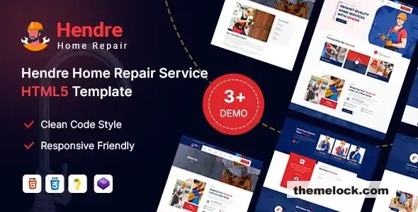 Hendre Handyman 多用途 HTML5 模板功能、性能和自定义选项的全面评测