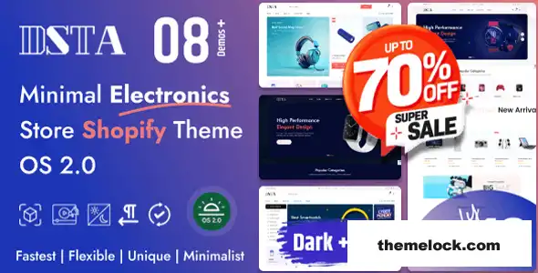 Dsta v1.0.1 极简电子产品商店 Shopify 主题 OS 2.0 全面评测及性能分析