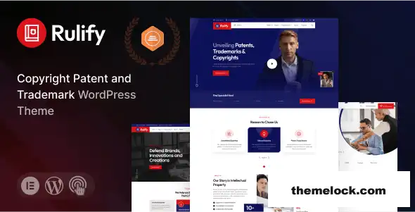 Rulify v1.0 知识产权咨询律师事务所 WordPress 主题深度评测及性能分析