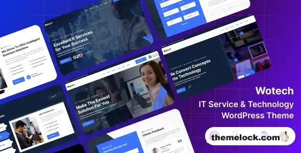 Wotech v1.0 IT 服务 WordPress 主题全面评测及性能分析