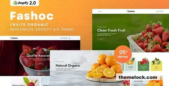 Fashoc 对适用于现代电子商务商店的 Organic Fruits 响应式 Shopify 20 主题进行了全面评测