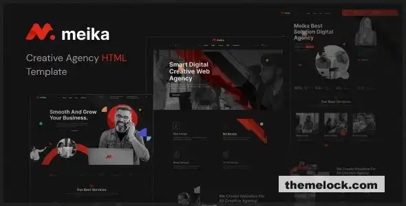 Meika创意机构HTML模板深度评测及性能分析