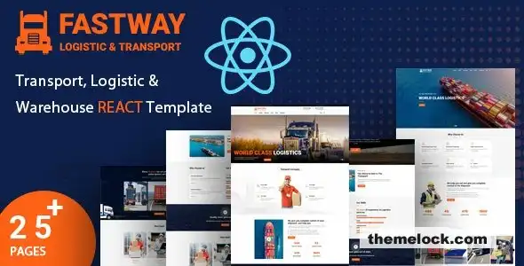 Fastway物流运输React模板全面审查和性能分析