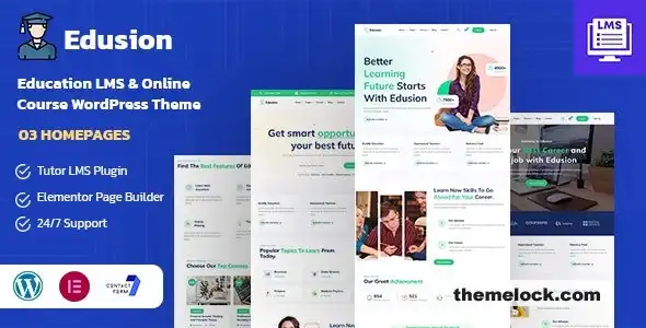 Edusion v1.4 教育 LMS WordPress 主题深度评测及性能分析