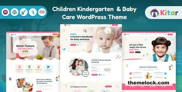 Kitar v1.0 儿童幼儿园和婴儿护理 WordPress 主题深度评测与分析