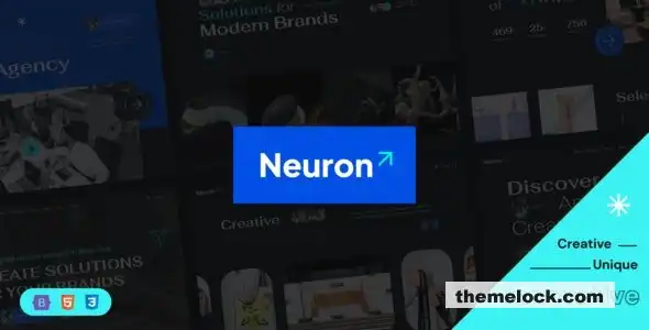 Neuron v2.0.0创意数字机构HTML Bootstrap 5模板深度评测及性能分析
