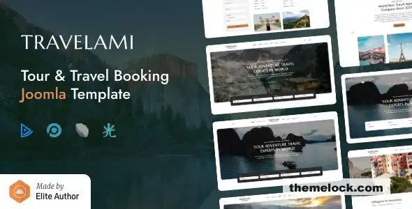 Travelami Joomla模板评测：针对您网站的旅游预订解决方案的全面分析