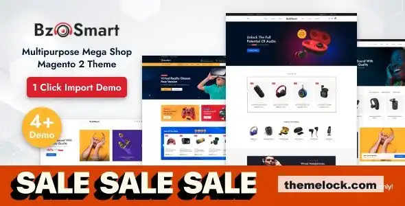 BzoSmart v1.2.0 响应式多用途 Magento 2 大型商城主题深度评测及性能分析