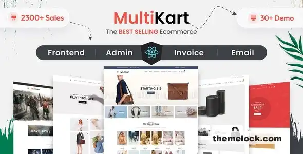 Multikart v3.3.6 React Next.js 多用途电子商务平台评测、性能特性及定制化分析