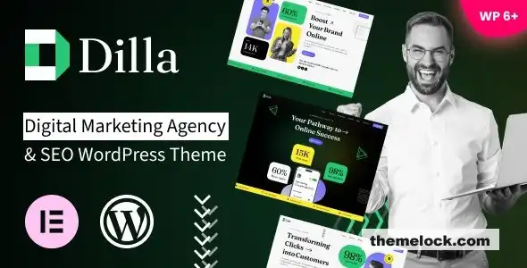 Dilla v1 0 0 数字营销机构和 SEO WordPress 主题全面评测及性能分析