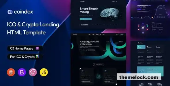 Coindox：现代数字营销活动中ICO和加密货币落地页模板的全面评测