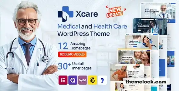 Xcare v5.0 医疗保健 WordPress 主题深度评测及性能分析